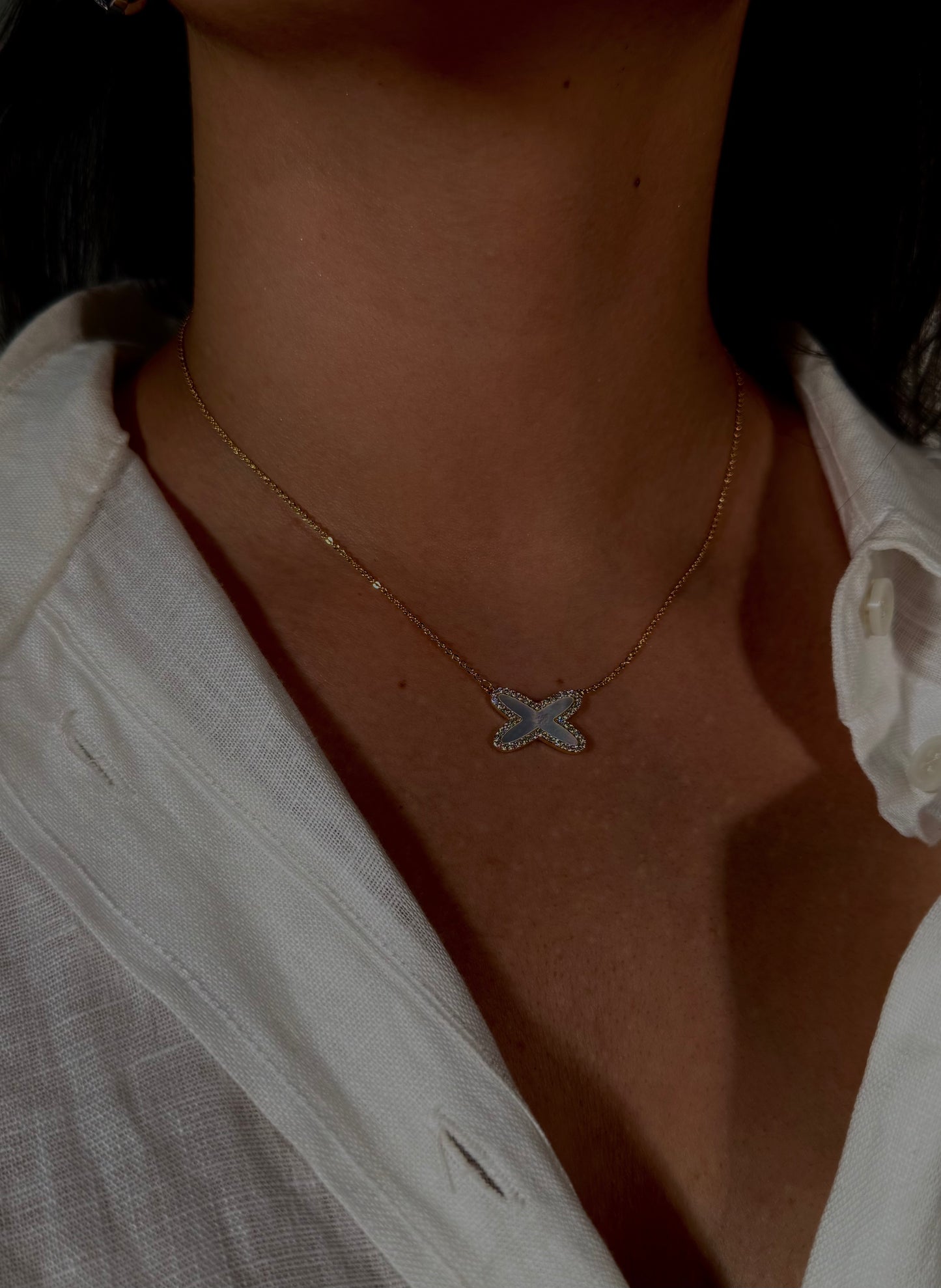 Starlace Necklace Gold